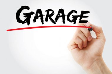 El garaj marker ile yazma