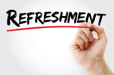 El ferahlık marker ile yazma