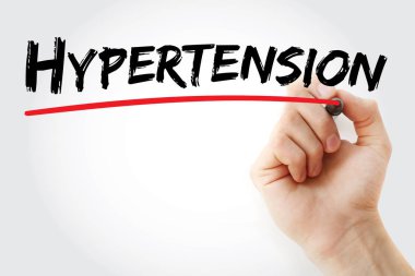 Hipertansiyon marker ile yazma el