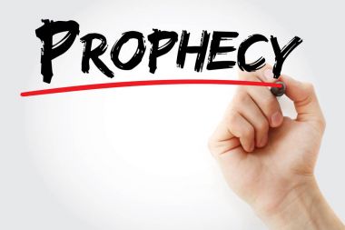 Kehanet marker ile yazma el