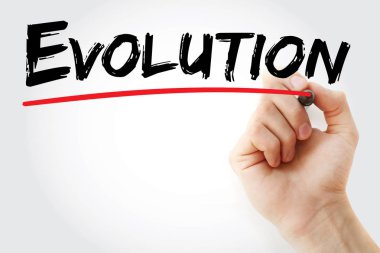 Evrim marker ile yazma el