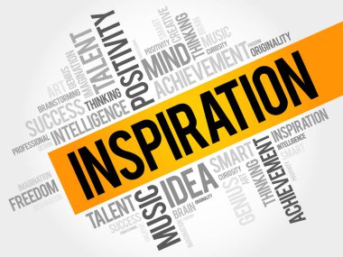 İlham kelime bulutu