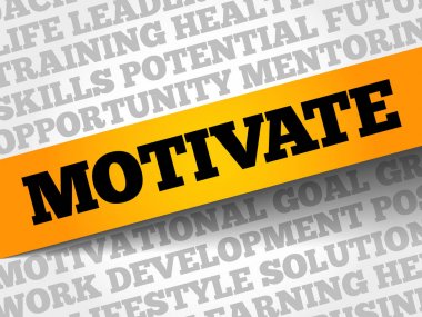 kelime bulutu motive etmek