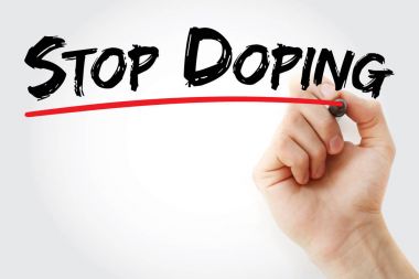 El durdurmak Doping marker ile yazma