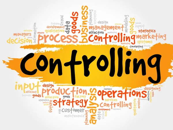 Controlling word cloud — Stock Vector