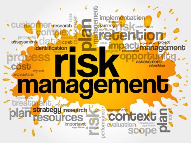 risk yönetimi kelime bulutu