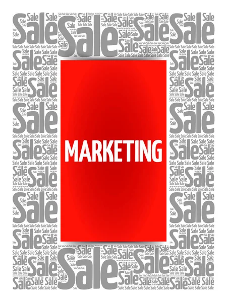 Kolaj pazarlama kelime bulutu