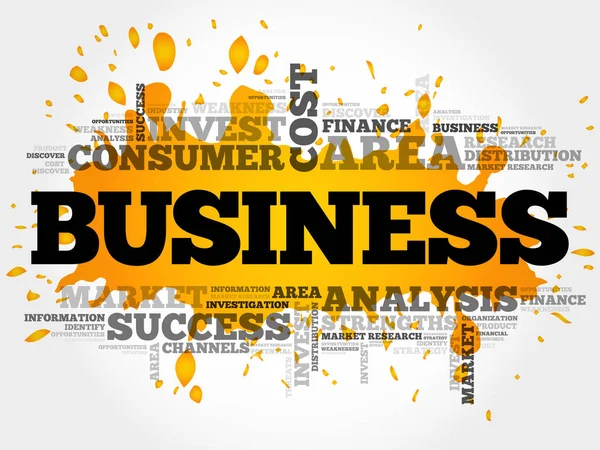 Business word cloud — Stock vektor