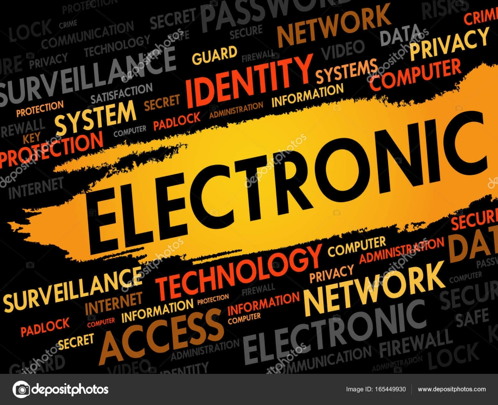 ELECTRONIC word cloud Stock Vector Image by ©dizanna 165449930