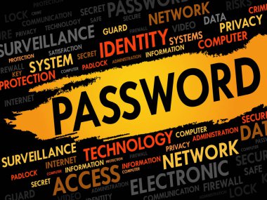 şifre kelime bulutu