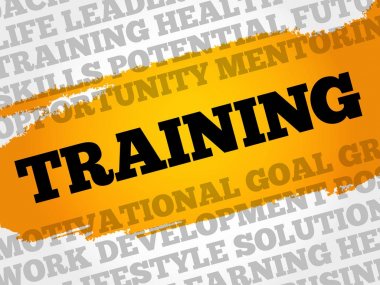 Eğitim kelime bulutu kolaj