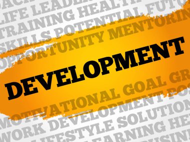 Geliştirme word bulut kolaj