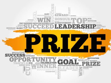 Ödül kelime bulutu