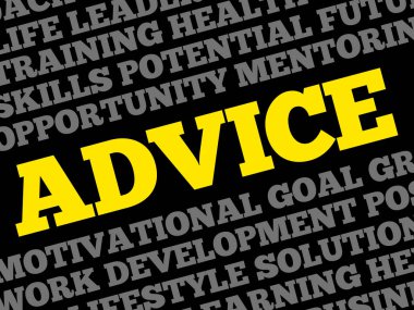 Tavsiye word bulut kolaj