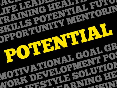 Potansiyel kelime bulutu kolaj