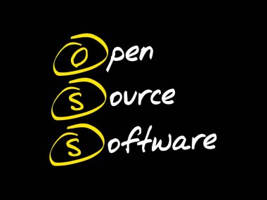OSS açık kaynak bilgisayar yazılımı