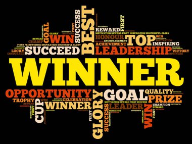 Kazanan kelime bulutu