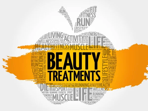 Apple θεραπείες ομορφιάς — Διανυσματικό Αρχείο