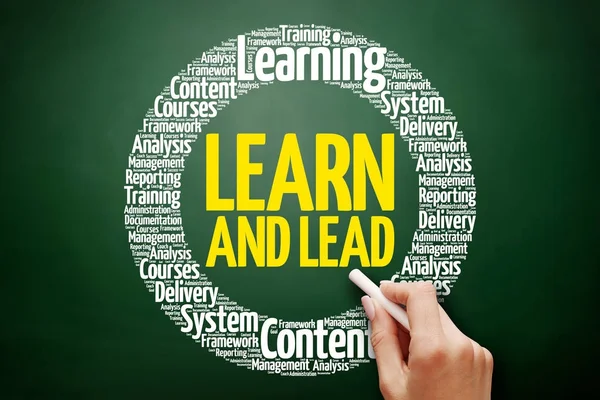 Learn and Lead word cloud