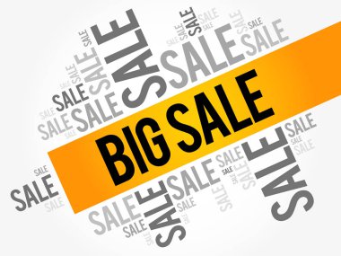 Büyük satış kelime bulutu
