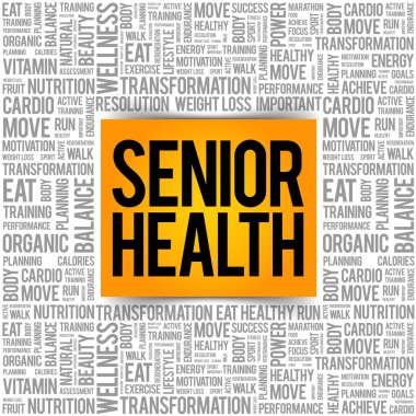 Üst düzey sağlık kelime bulutu