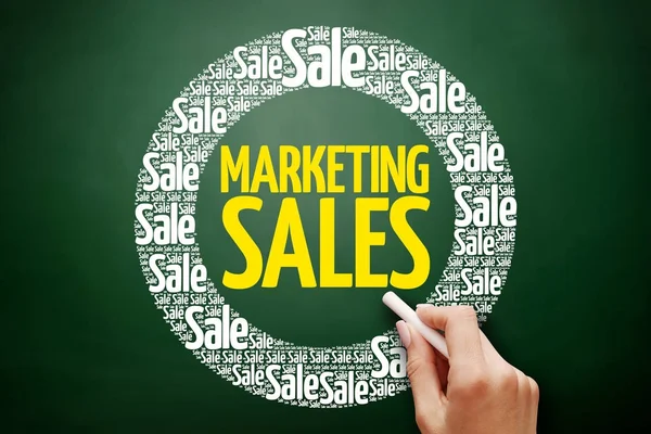 Marketing SALES word cloud — Stock Photo, Image