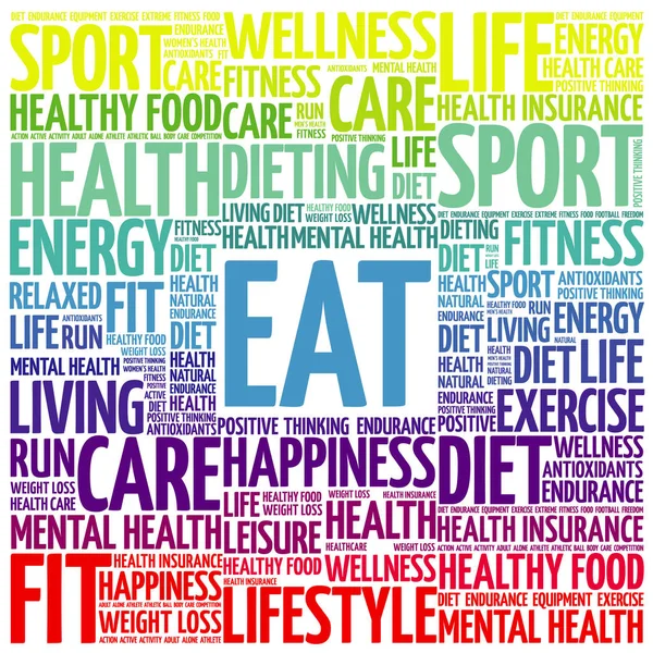 Kelime bulutu arka plan yemek