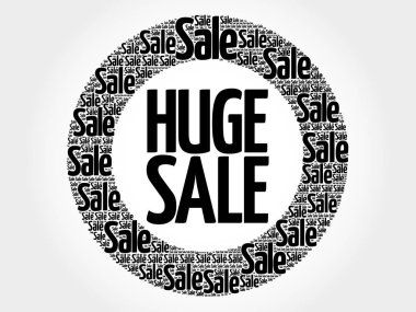 Büyük satış kelime bulutu