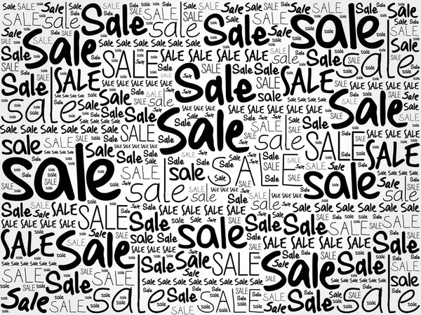 SALE word cloud collage — Stock Vector