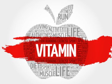 Vitamini apple kelime bulutu