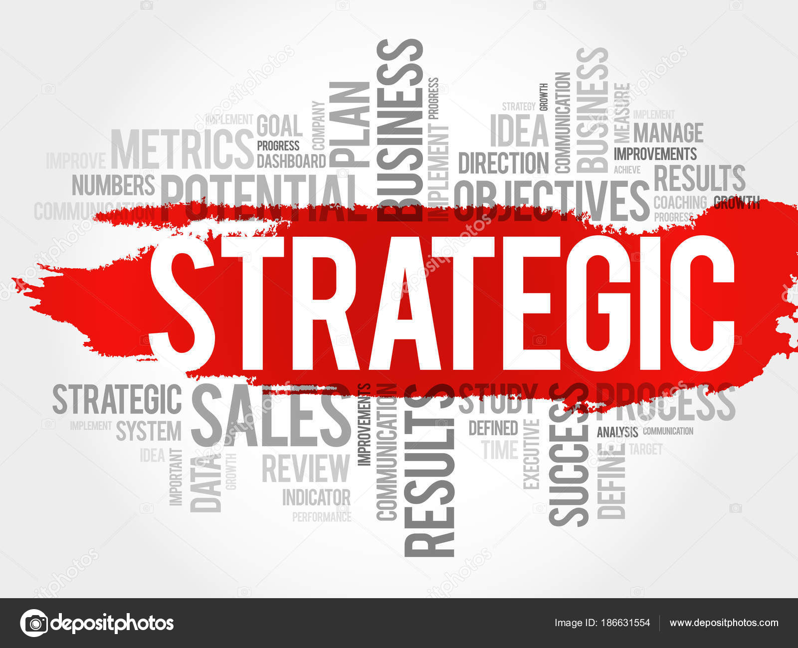 Strategic word cloud Stock Vector Image by ©dizanna #186631554