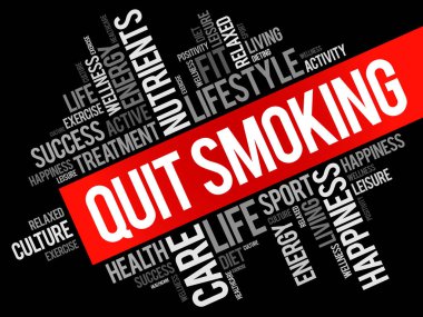 Çıkmak yasaktır kelime bulutu kolaj