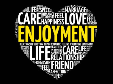 Keyfi kelime bulutu kolaj