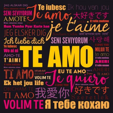 Te amo (ı Love You İspanyolca)
