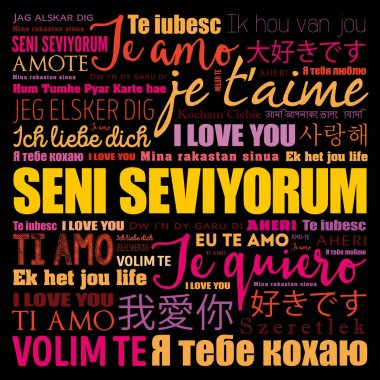Seni seviyorum (I Love You in Turkish)