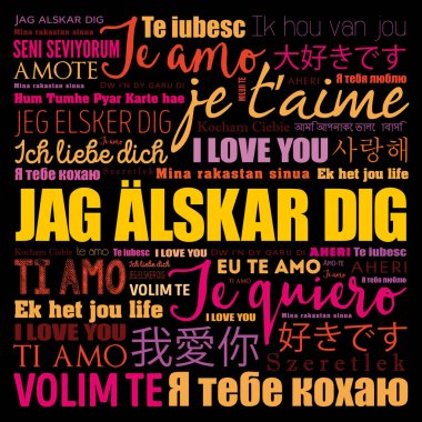 Jag alskar dig (I Love You in Swedish)