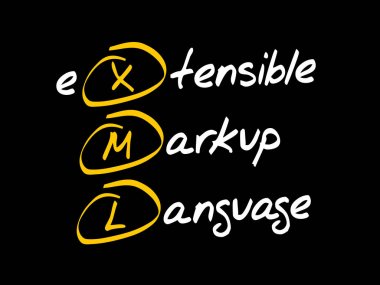 XML - Genişletilebilir İşaretleme Dili