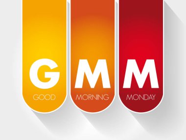 - Günaydın Pazartesi kısaltması.