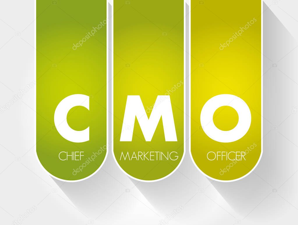 CMO - Chief Marketing Officer, acronym