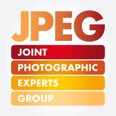 Jpeg - Ortak Fotoğraf Uzmanları Grubu kısaltması
