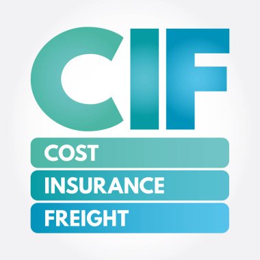 Cif - Maliyet Sigortası Yük Kısaltması