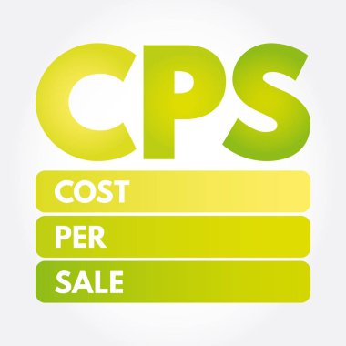 Cps - Satış başına Maliyet kısaltması