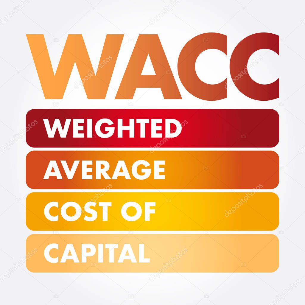 WACC - Weighted Average Cost of Capital acronym