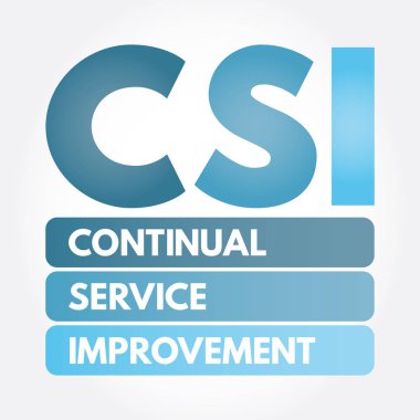 Csi - Sürekli Hizmet Geliştirme kısaltması