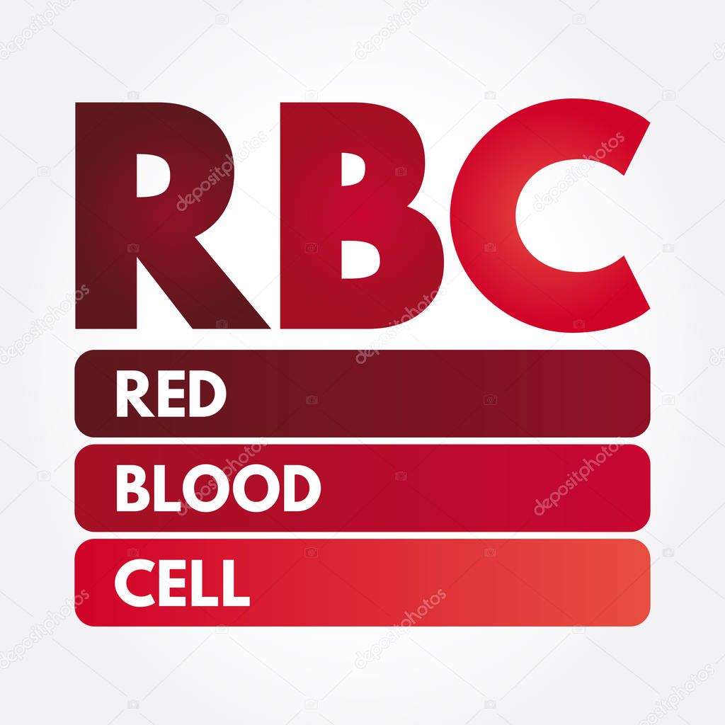 RBC - Red Blood Cell acronym