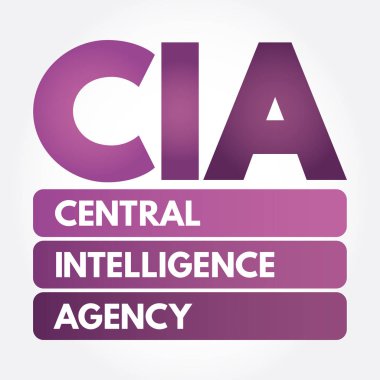 CIA - Merkezi İstihbarat Teşkilatı kısaltması