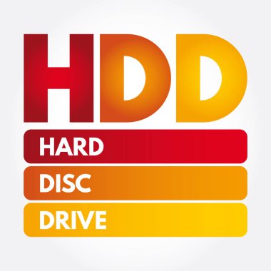 Hdd - Sabit Disk Sürücü kısaltması