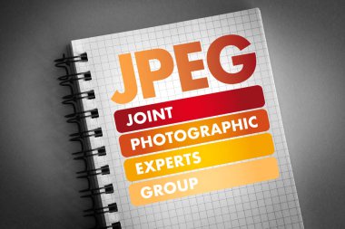Jpeg - Ortak Fotoğraf Uzmanları Grubu kısaltması