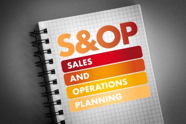 S & Op - Satış ve İşlem Planlama kısaltması