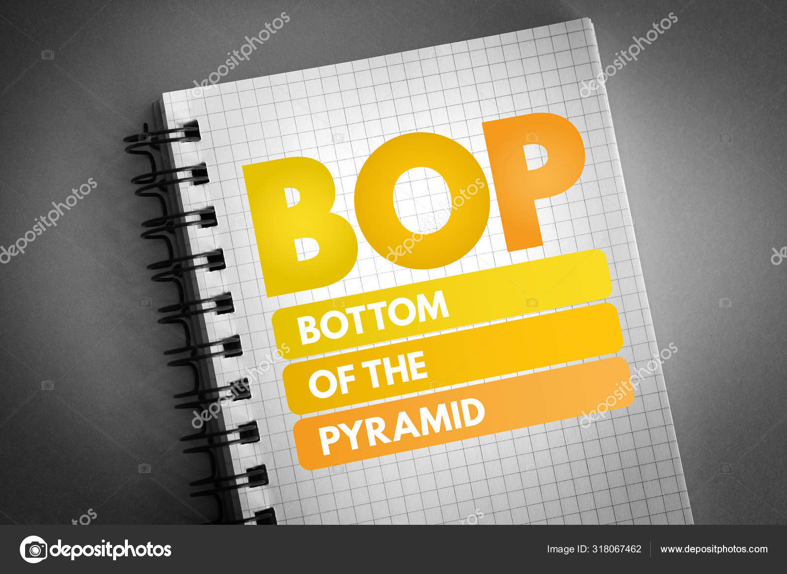 BOP Bottom of the Pyramid acronym Stock Photo by ©dizanna 318067462